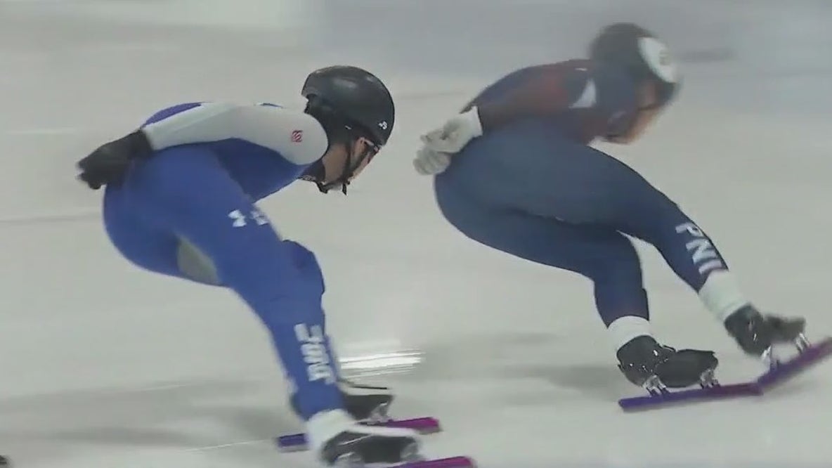 Teen's speed skating foundation finalist in statewide competition